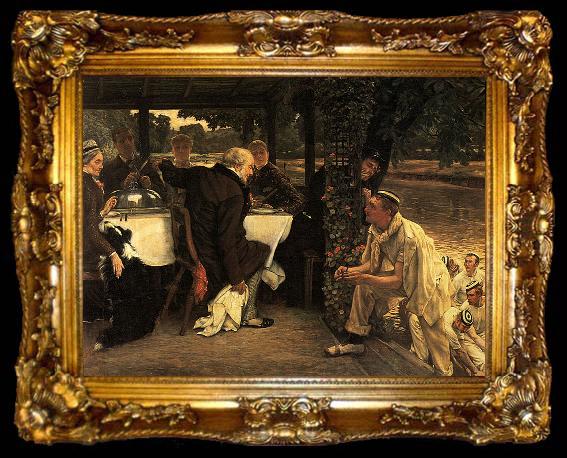 framed  James Tissot The Prodigal Son in Modern Life, ta009-2